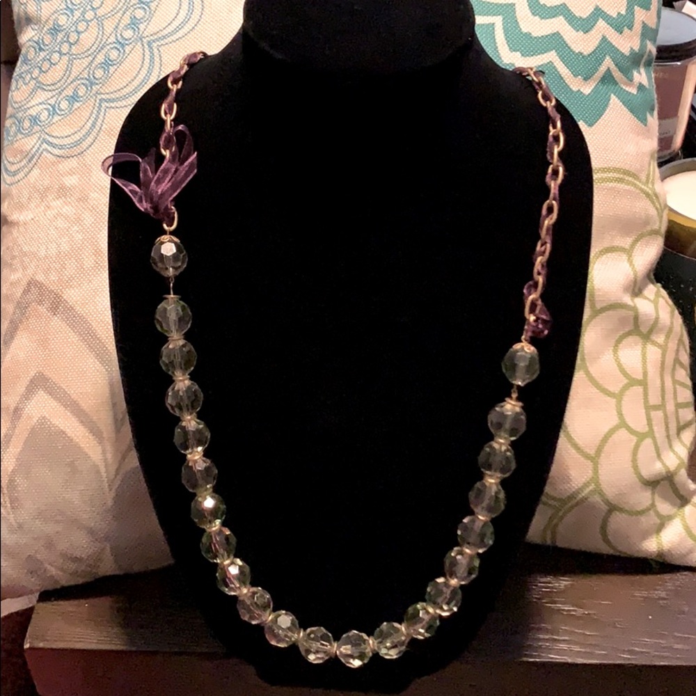 Long Asymmetric Statement Necklace